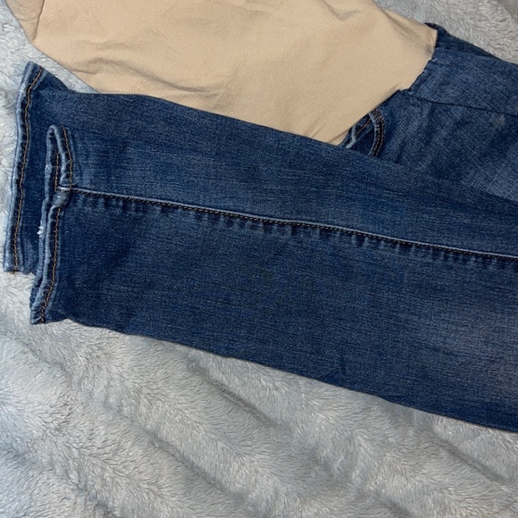 Articles Of Society Sarah Skinny Distressed Maternity Jeans Size 28. So cute!! - Picture 9 of 10
